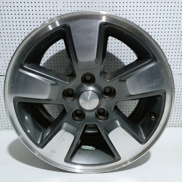 Roda Aro 16 Cherokee Sport 3.7 V6 2008 Sku 46248 Cinza-escuro