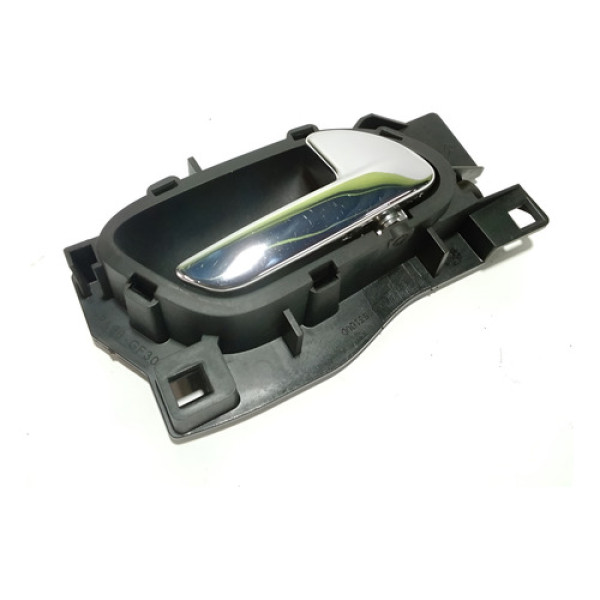 Maçaneta Interna Traseira Direita C4 Pallas 2008 Cod 52490 Preto Traseira