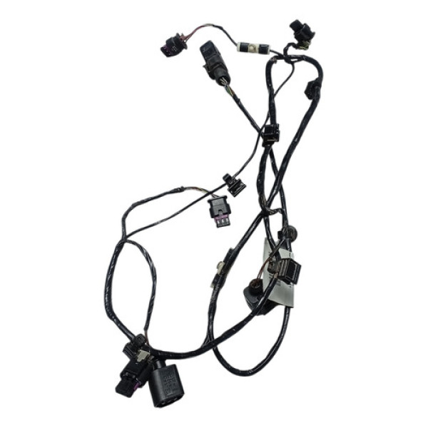 Chicote Do Sensor Estacionamento Parachoque Volkswagen 2010 Preto