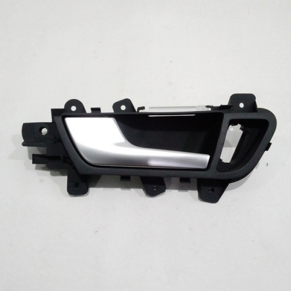 Maçaneta Interna Dianteira Esquerda Audi A4 2010 Sku 55496 Preto