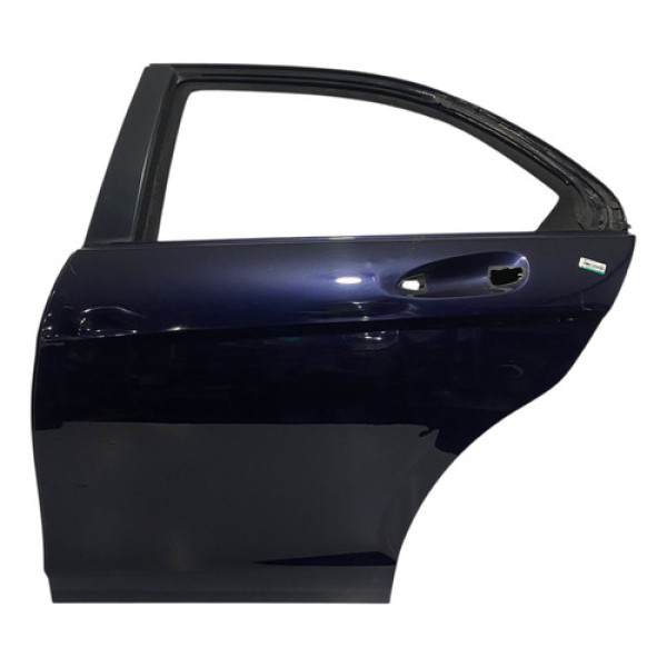 Porta Traseira Esquerda Mercedes-benz C180 Kompressor 2011 Traseira Esquerdo Azul