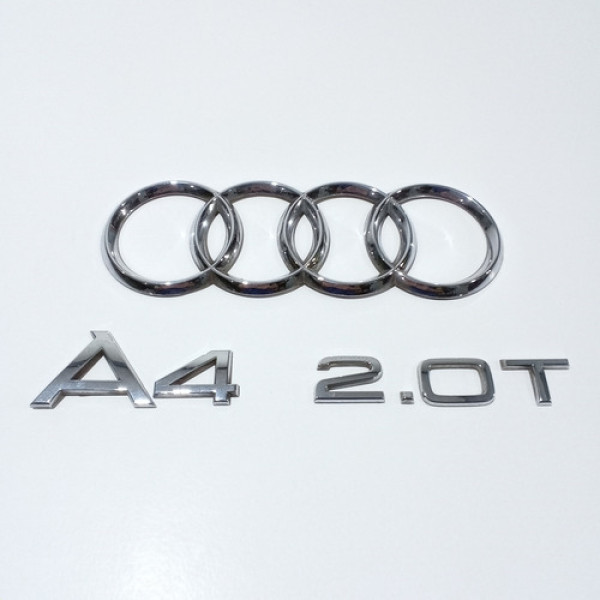 Emblema Da Tampa Traseira A4 2.0 Turbo 2011