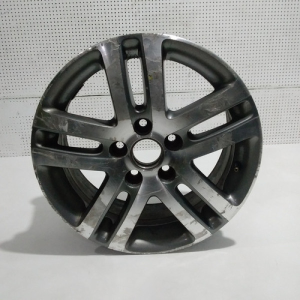 Roda Dianteira Esquerda Aro 16 Jetta 2013 Cod 23752 Cinza-escuro
