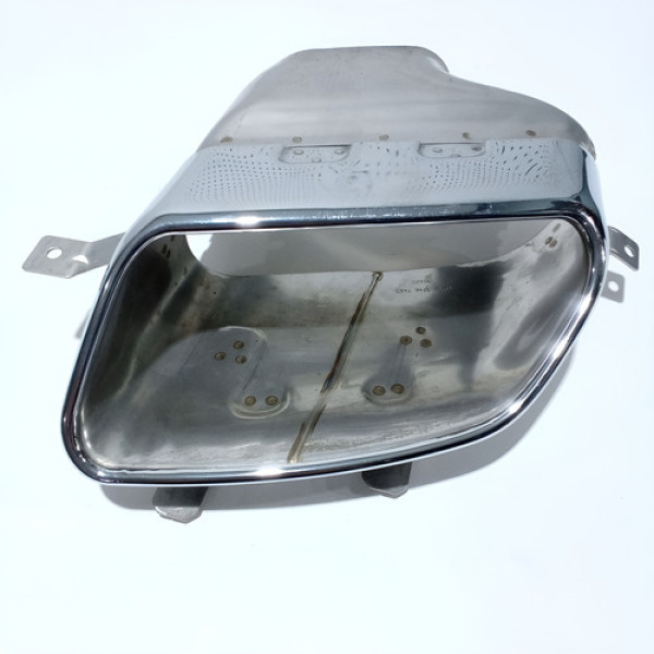 Ponteira Do Escapamento Lado Esquerdo Xc60 T5 2017 Sku 63910 Prateado