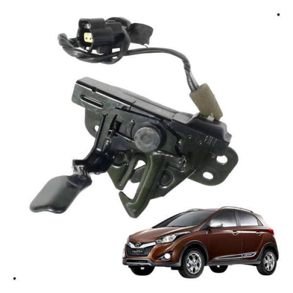 Fechadura Do Capô Dianteiro Hyundai Hb20 X 2015