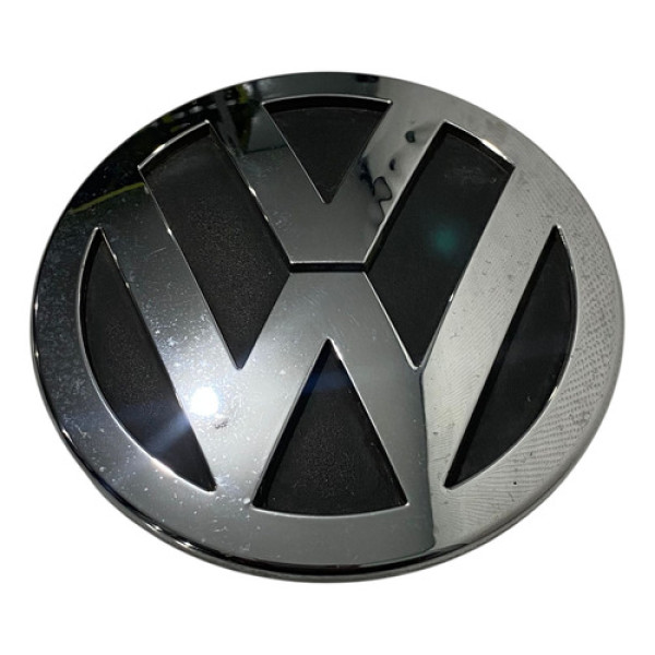 Emblema Da Tampa Traseira Volkswagen Tiguan 2009 Prateado
