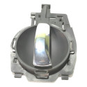 Maçaneta Interna Traseira Esquerda Citroën C3 2007 52610 Preto Traseira