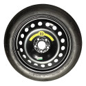 Roda Estepe T 125/80 R17 99m Volvo Xc60 2.0 T5 2017 Preto