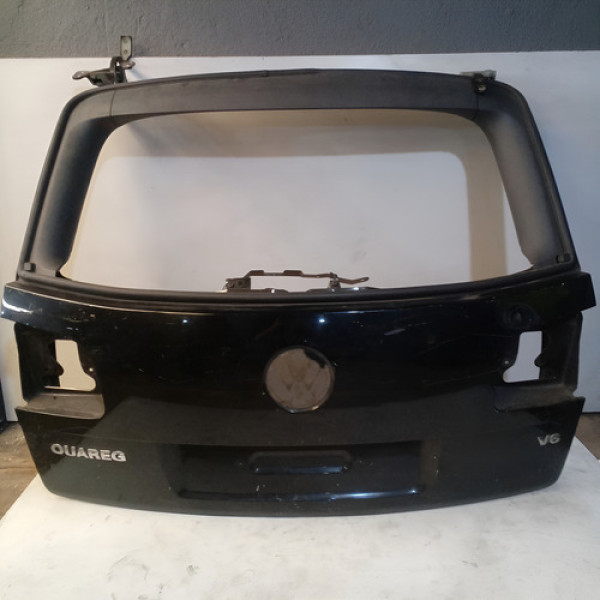 Tampa Traseira Volkswagen Touareg 2009 Sku 24312 Preto