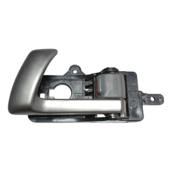 Maçaneta Interna Porta Dianteira Esquerda Santa Fé 2.4 2012 Cinza Dianteira