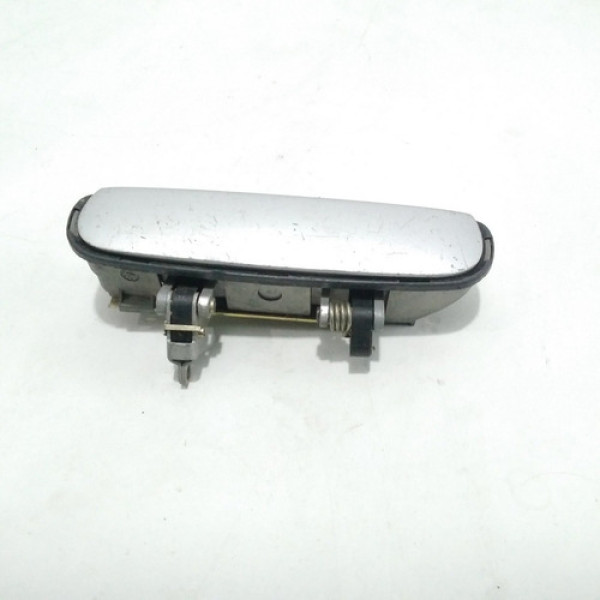 Maçaneta Traseira Esquerda Externa Audi A6 2002 34007 Cinza