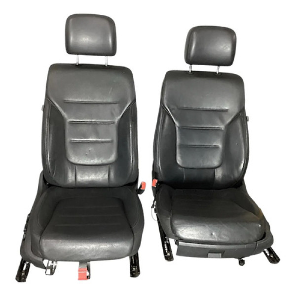 Jogo De Bancos Dianteiro Volkswagen Touareg 4.2 V8 2011 Preto