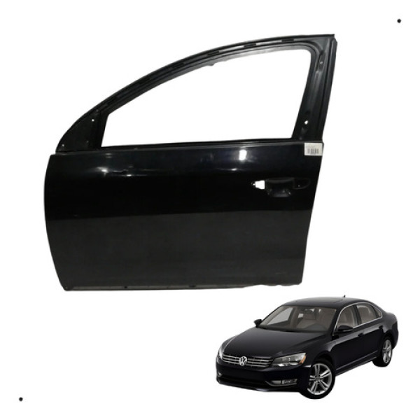 Porta Dianteira Esquerda Volkswagen Passat 2012 Preto