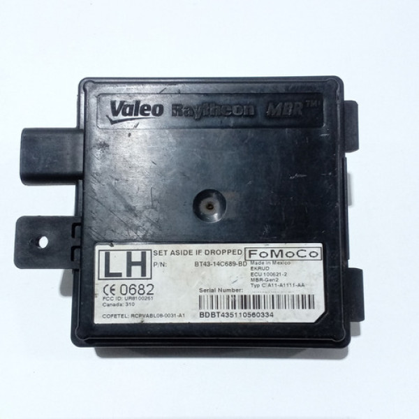 Módulo De Estacionamento Lado Esquerdo Edge 2011 Sku 28888 Preto