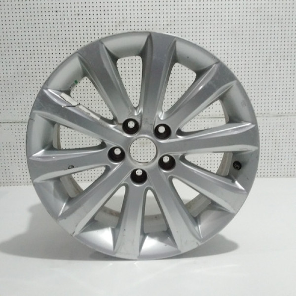 Roda Traseira Direita Aro 17 Hyundai Azera 2010 Cod 25053 Cinza