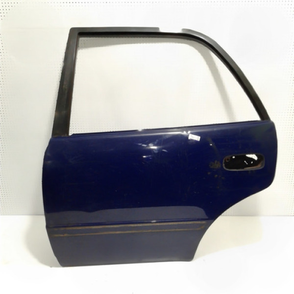 Porta Traseira Esquerda - Toyota  Corolla  1998 Sku 00242 Azul Traseira Esquerda