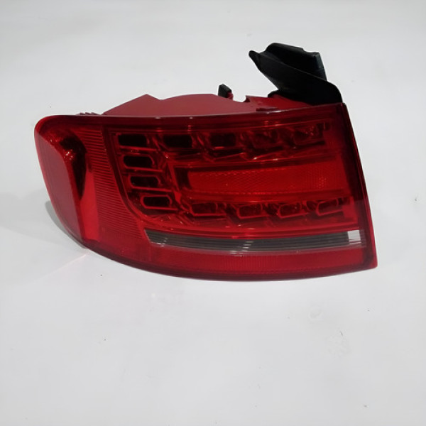 Lanterna Traseira Lado Esquerdo Audi A4 2010 Cod 53834 Esquerdo Vermelho