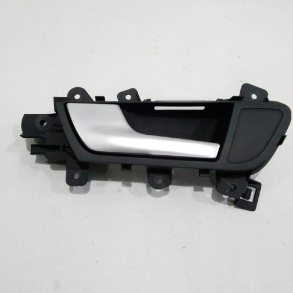 Maçaneta Interna Traseira Esquerda Audi A4 2010 Sku 55494 Preto