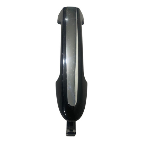 Maçaneta Externa Dianteira Esquerda Hyundai Santa Fé 2009 Prateado Dianteira