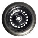 Roda Estepe T 125/80 R17 99m Volvo Xc60 2.0 T5 2017 Preto