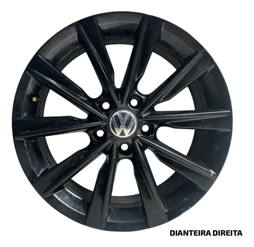 Roda Aro 17 Volkswagen Tiguan 2.0 Turbo 2012 Preto